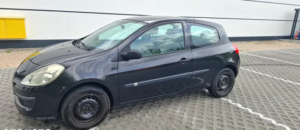 samochody osobowe Renault Clio cena 7500 przebieg: 164712, rok produkcji 2007 z Gniezno